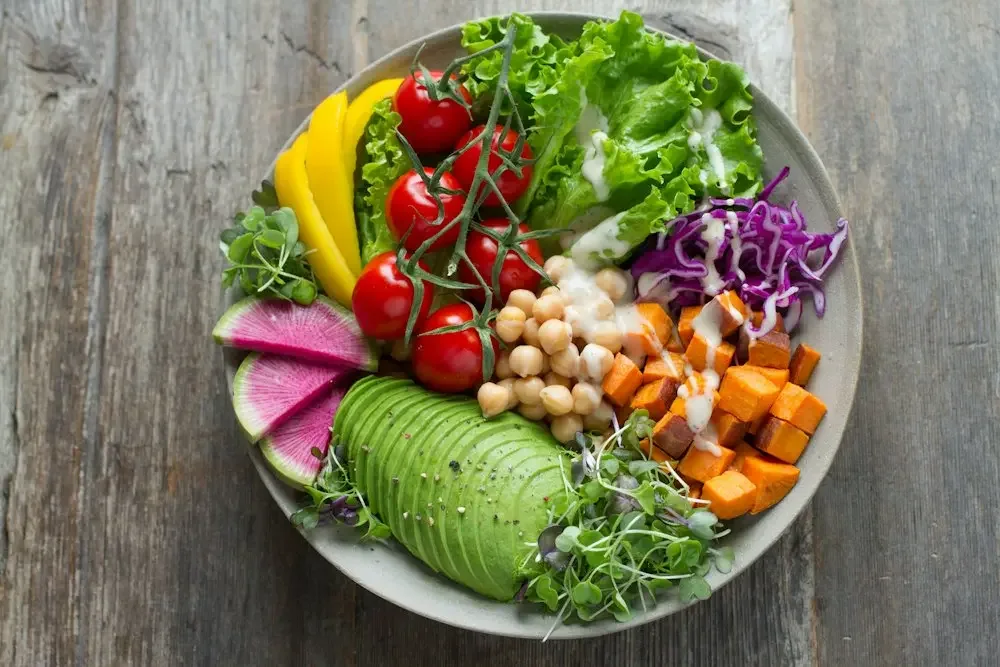 Rainbow Chickpea Bowl