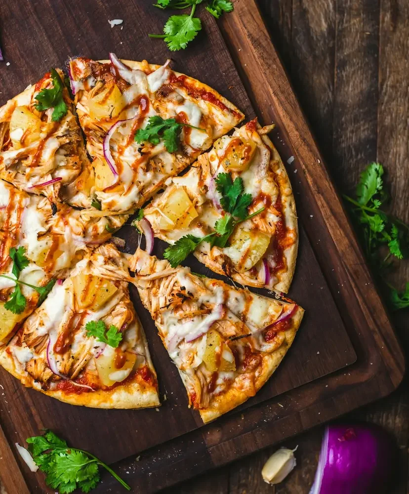 Chicken & Red Onion Pizza