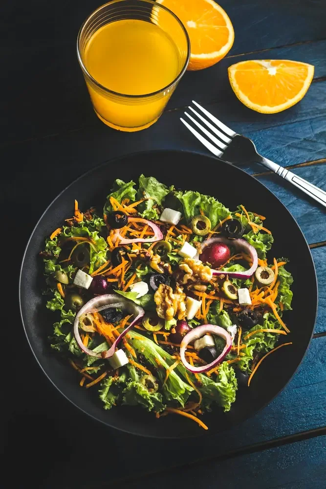 Garden Salad with Feta